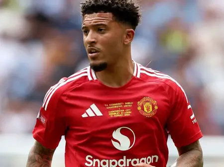 Jadon Sancho: Surprise Italian Club Makes Bid for Man United Outcast
