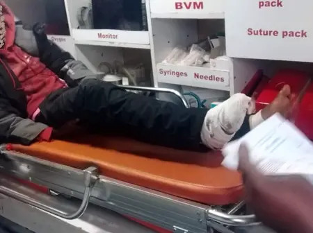 How police locked up a boy nursing bullet wounds in cells for two days