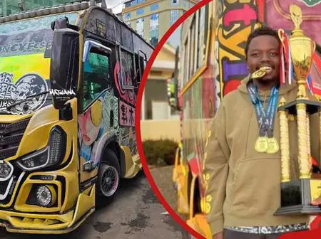 George Ruto’s Money Fest Matatu Knocks Down Boda Boda Operator
