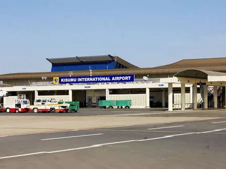 Drama as man delays plane take off from Kisumu while seeking to disembark for religious duties