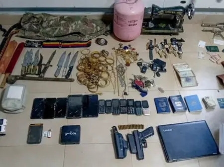 Female suspect in possession of stolen firearm arrested
