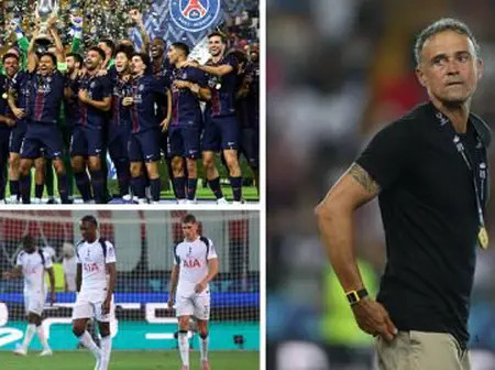 ‘Football is Unfair’ – Why PSG Coach Luis Enrique is Unhappy Despite UEFA Super Cup Victory Over Tottenham
