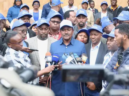 Kalonzo Unveils Wiper Patriotic Front Ahead of 2027 Elections