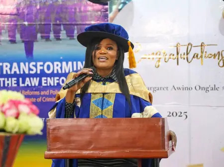 DCI celebrates officer who earned a PhD, launched book on policing reforms