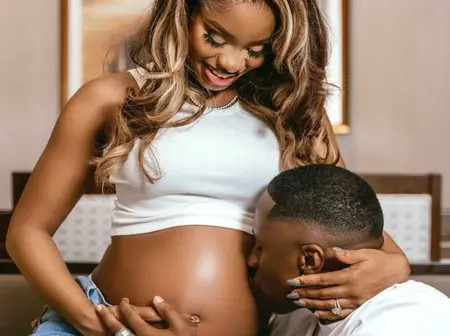 Juma Jux welcomes first child with wife Priscilla