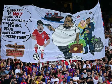 FA Launches Investigation into Forest Owner’s Banner at Crystal Palace Game
