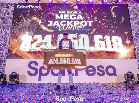 Boniface Kamau, Ksh 424.7 Million SportPesa Mega Jackpot Winner, Says He Will Quit His Job