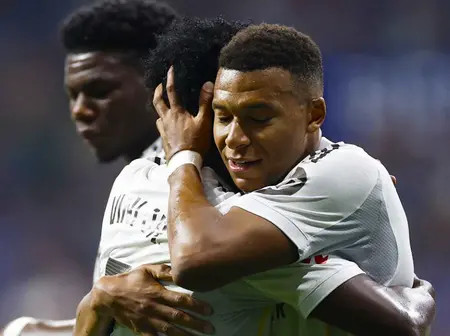 Mbappé and Vinicius Fire Real Madrid Past Oviedo