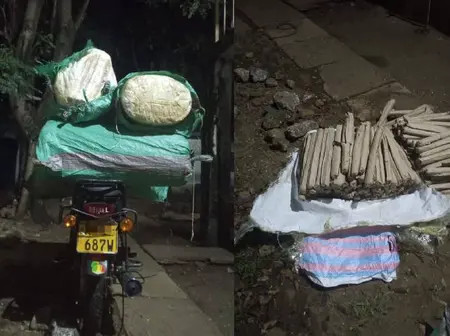 NPS officers seize narcotic drugs in Ahero Town operation