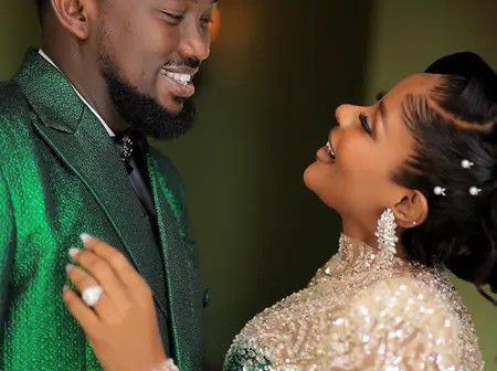 PHOTOS: Levixone and Desire Luzinda tie the knot in glamorous wedding