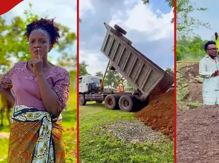 Bolo Bespoke Breaks Ground as He Starts Construction for Mum’s Huge Home: “Mungu Mbele”