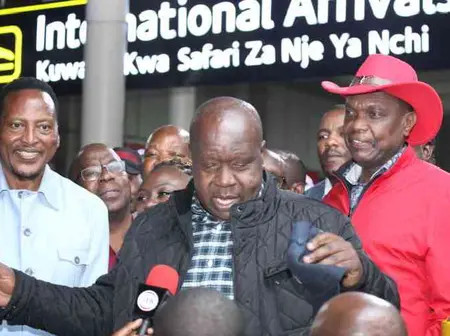 Dr. Fred Matiang’i Quietly Returns to Kenya After Successful US Tour