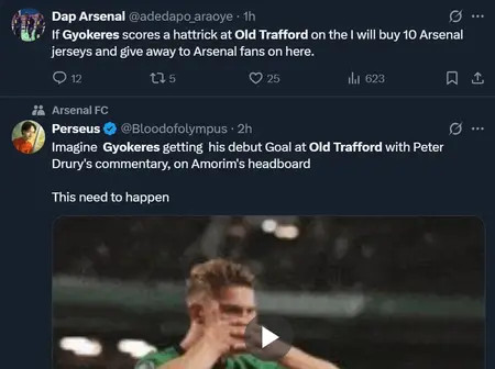 Viktor Gyökeres to Arsenal