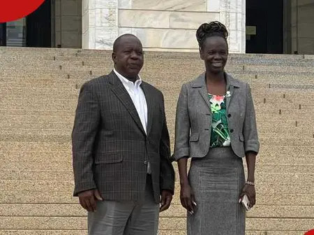 Huldah Momanyi Tells off Kenyans Criticising Her Dress Code Alongside Fred Matiang’i: “Ushamba”