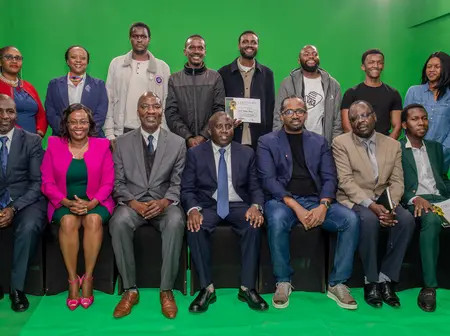 12 Kenyan youth graduate with world-class virtual production skills