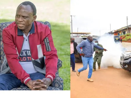 Munyaka Speaks After His Vehicle was Sprayed with Bullets in Murang’a, Driver Injured