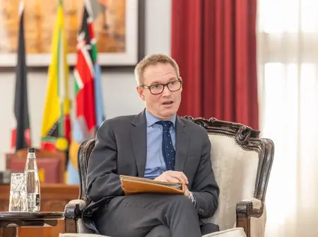 British High Commissioner Neil Wigan To Leave Kenya