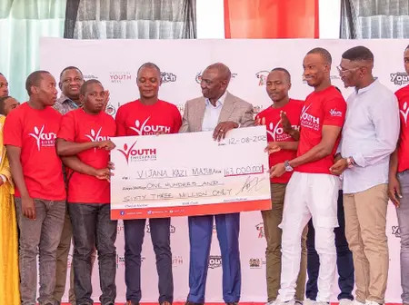 Ruto unveils Sh50,000 startup grants for 100,000 youth entrepreneurs