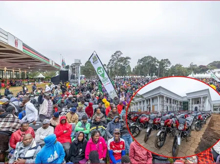 State House Responds After Allegations of ‘Fake Boda Bodas’ at Ruto’s Event