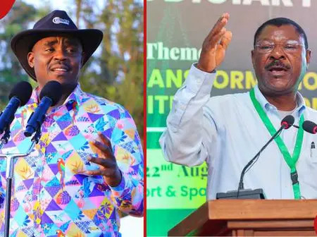 Disquiet as Cleophas Malala Lectures Wetangúla in Kakamega: “Nakuambia Kama Uko Hapa Wewe”