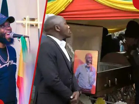 MC Fullstop: Confusion at Hypemaster’s Funeral as Fans Demand Casket Be Opened for Final Viewing
