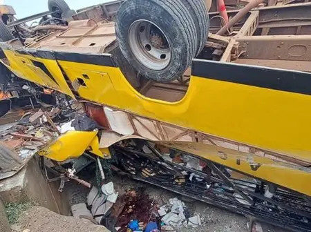 Kisumu Village Buries 22 Victims of Coptic Roundabout Bus Tragedy