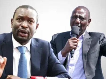 Sifuna Dragged Into Bribery Storm as Ruto Faces Senate Backlash