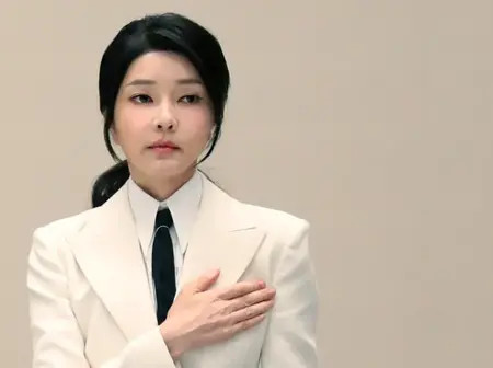 South Korea’s ex-first lady Kim arrested