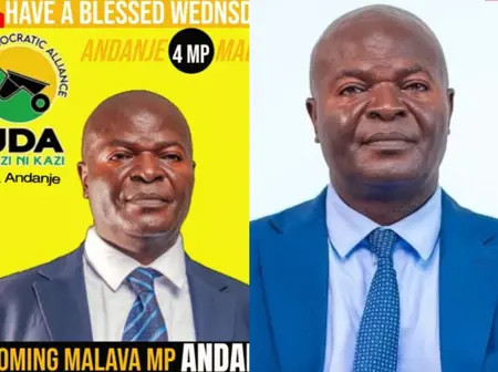 Malava UDA Aspirant Enock Andanje Collapses and Dies