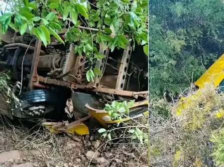 Scores Injured After Bus Full of Students Returning From Trip Overturns