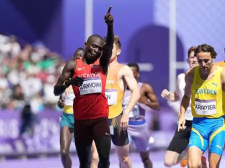 Emmanuel Wanyonyi Reaches 800m Final in Tokyo, Set for Rematch with Marco Arop