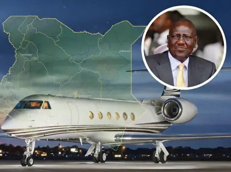 Ruto Flies Sh2 Million an Hour CO₂ Spewing ‘Sky Palace’ to Climate Summit