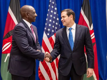 President Ruto meets US Secretary of State Marco Rubio, pushes for AGOA extension