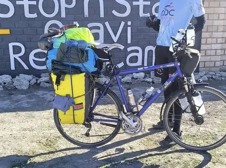 How a sister’s love pushed Kenyan cyclist across 11 countries in 107 days
