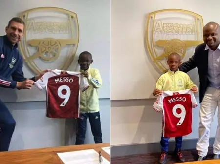 Kenyan Wonderkid Leo Messo Joins the Prestigious Arsenal Academy