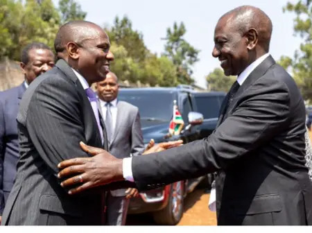 He has taken many bullets on my behalf – Ruto thanks Kimani Ichungw’ah