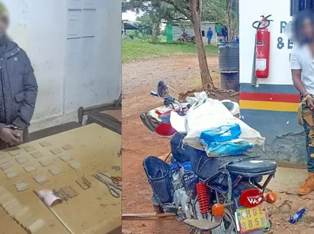 Suspect found with 168 rolls of bhang, another one with a sack of bhang
