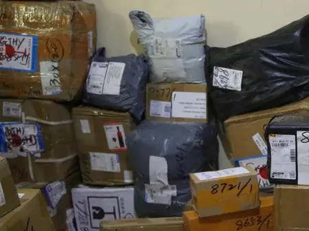 Nine held in CA crackdown on unauthorised courier services