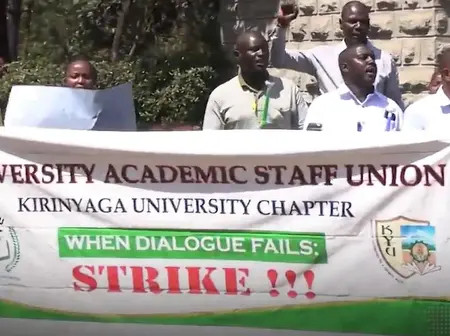 Lecturers Strike as They Demand Ksh2.7 Billion