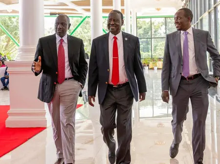 Governor Simba Arati Leads Gusii Political Leadership Delegation to State House [Photos]