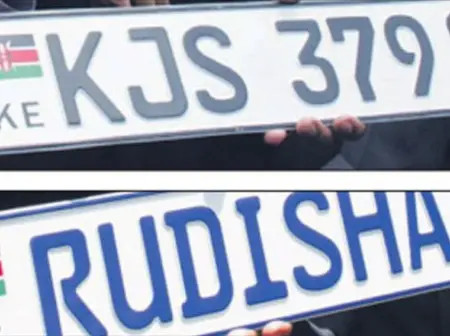 Kenya Gov’t to Roll Out New Digital Car Number Plates