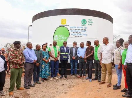 Celebration in Makueni as Yumbuni Water Project Brings Clean Water to Over 8,000Households