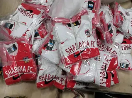 Shabana FC Warns Fans Against Fake Jerseys