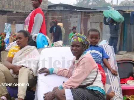 Community devastated after fire claims child’s life, destroys homes in Kamukunji’s Kinyago Kanuku