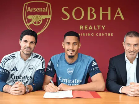 Saliba Stays: Arsenal Lock Down Defensive Cornerstone Until 2030 in Huge Statement