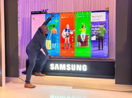 Key features of Samsung’s Sh700,000 flagship 100-inch AI TV unveiled in Kenya