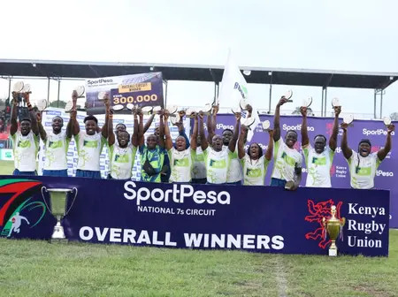 KCB RFC crowned 2025 national sevens circuit champions with Dala 7s Triumph