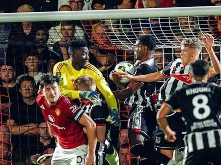 How Harambee Stars Player Landed Grimsby Town In Trouble After Win Against Man United