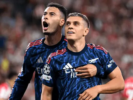 Arsenal Substitutes Gabriel Martinelli and Leandro Trossard Seal 2-0 Champions League Win at Bilbao