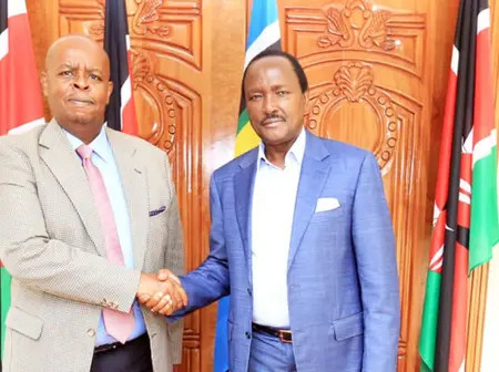 Kalonzo, Jimmy Kibaki Agree to Work Together Ahead of the August Elections